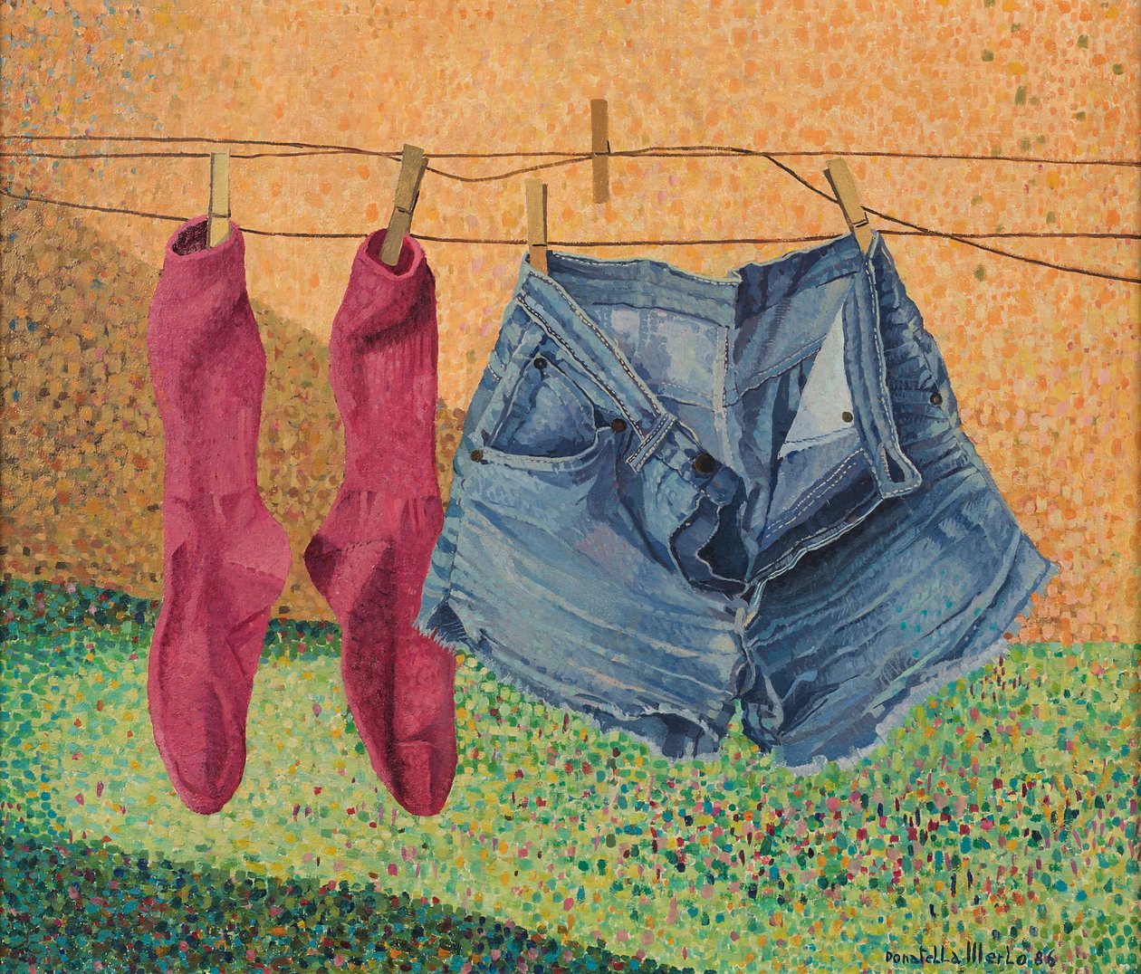 Calças de ganga da Anna de Donatella Merlo