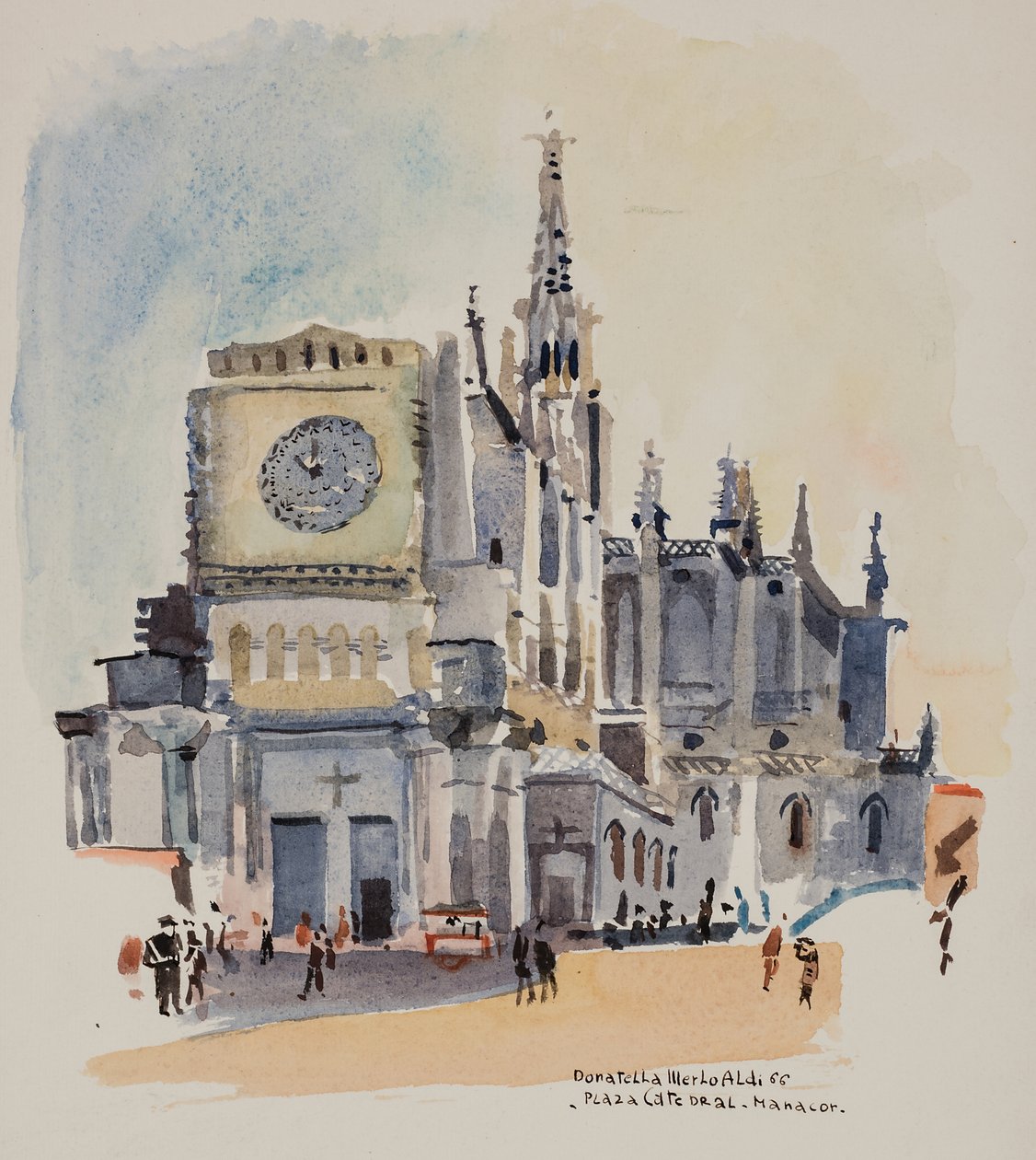 Praça da Catedral, Manacor de Donatella Merlo