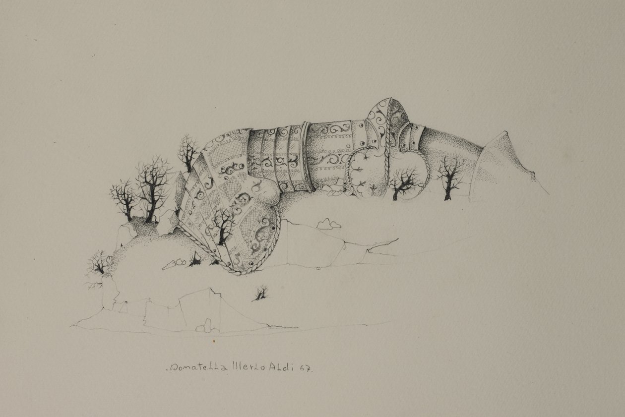 Armadura esquecida de Donatella Merlo