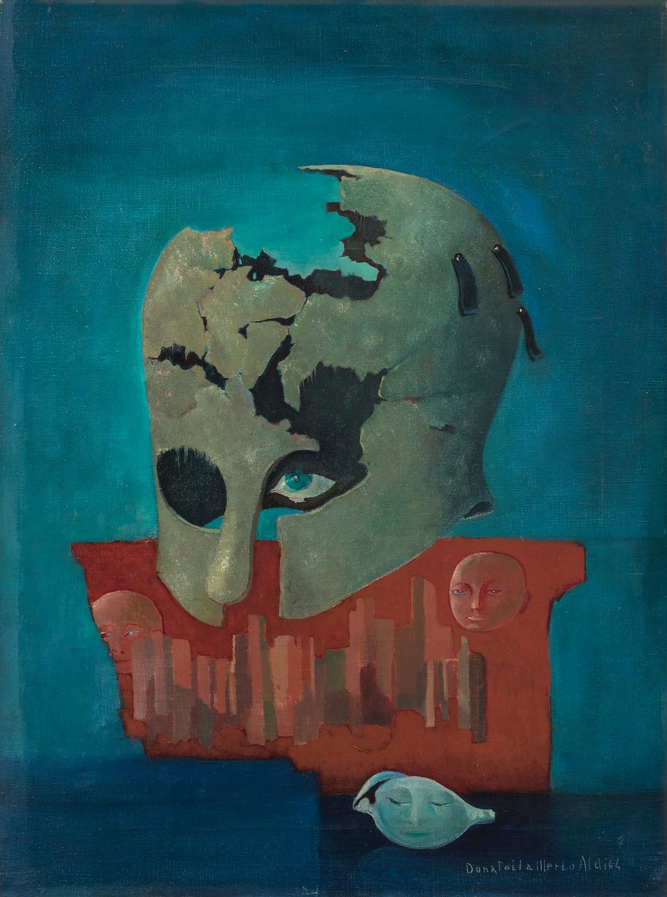 Capacete lunar de Donatella Merlo
