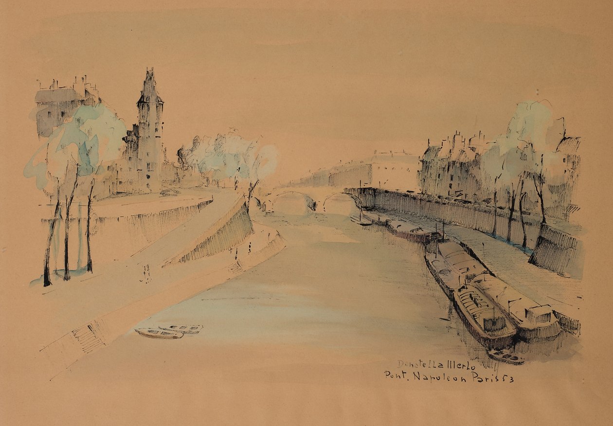 Pont Napoleon - Paris de Donatella Merlo