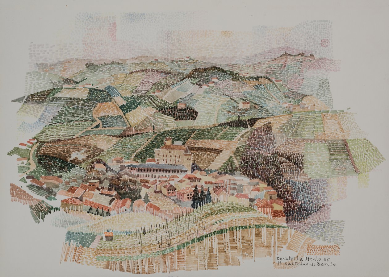 O castelo de Barolo de Donatella Merlo