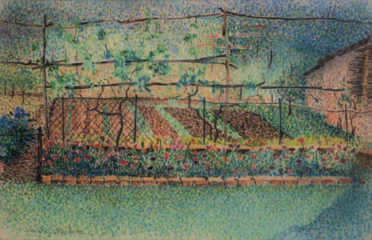 A horta de Donatella Merlo