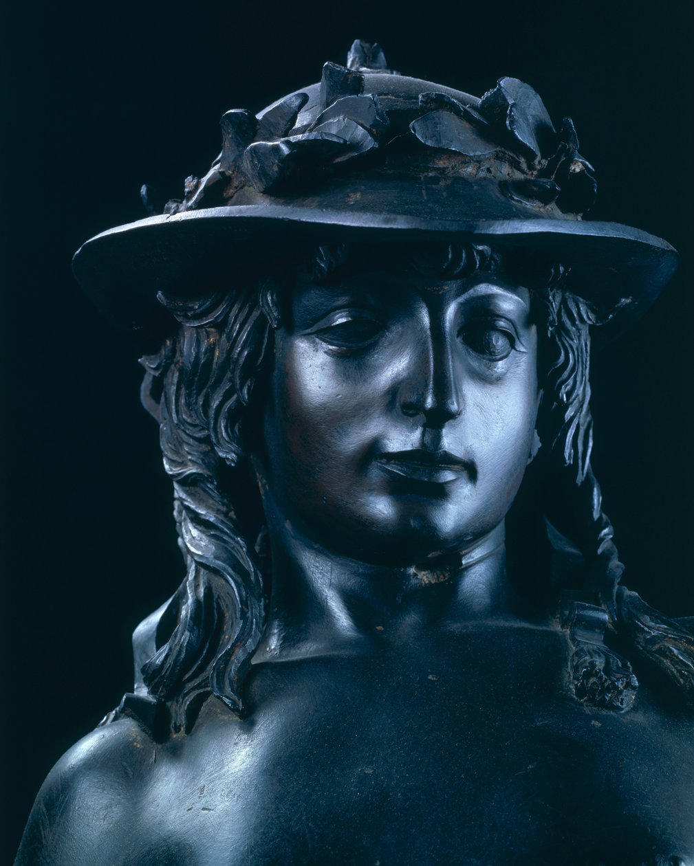 David, c.1440 (bronze) (ver também 31543 e 85208) de Donatello