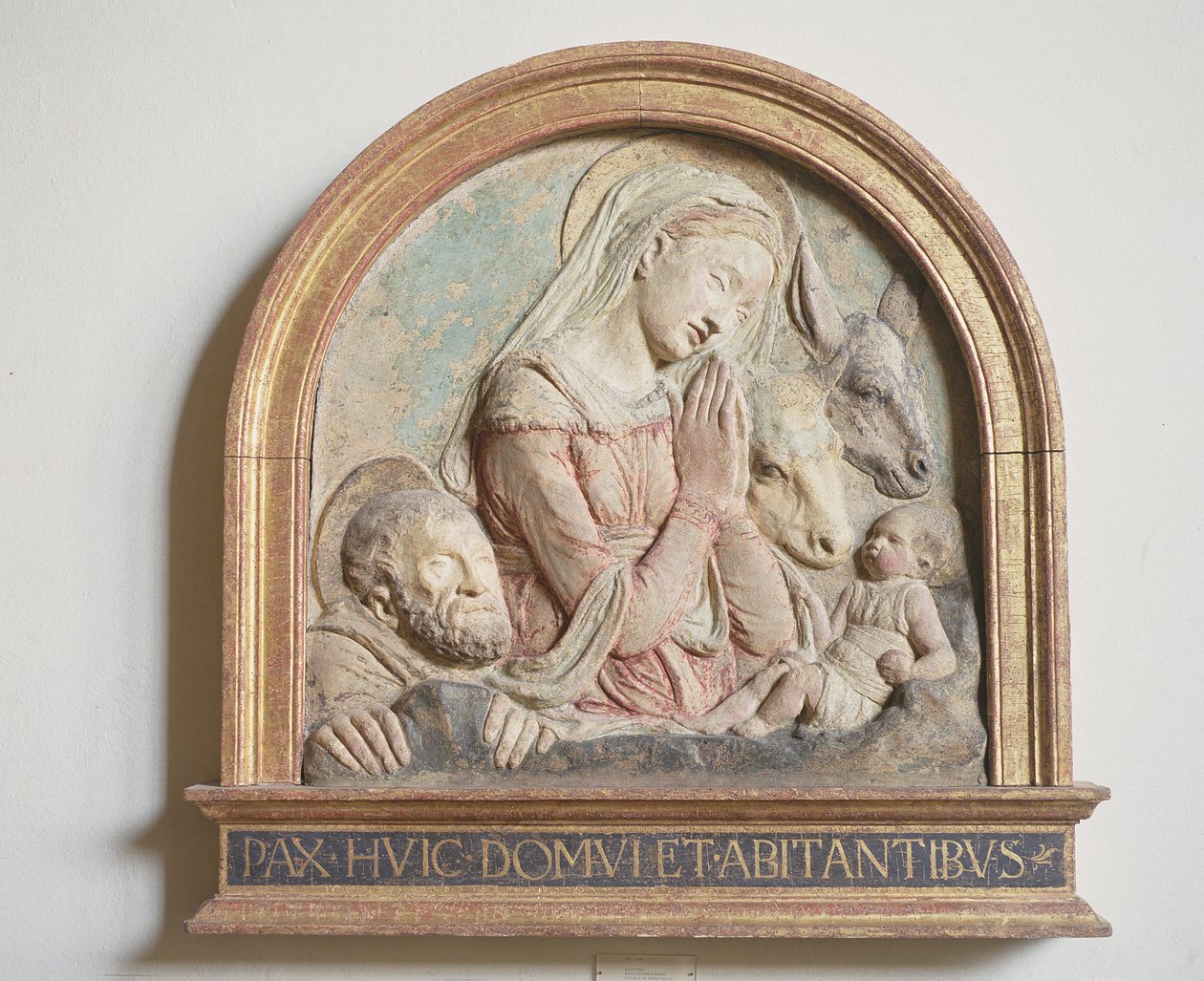 Natividade (gesso pintado) de Donatello
