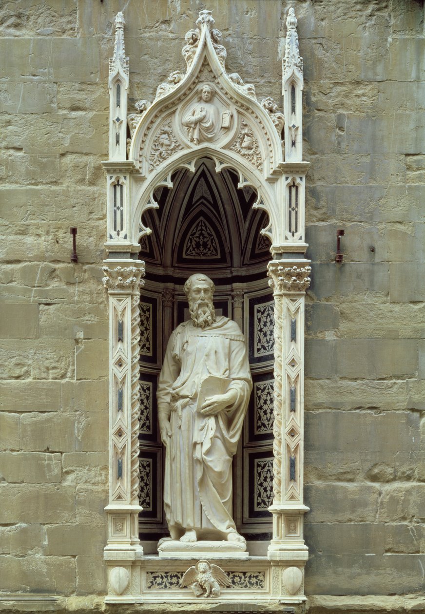 São Marcos, 1413 (mármore) de Donatello
