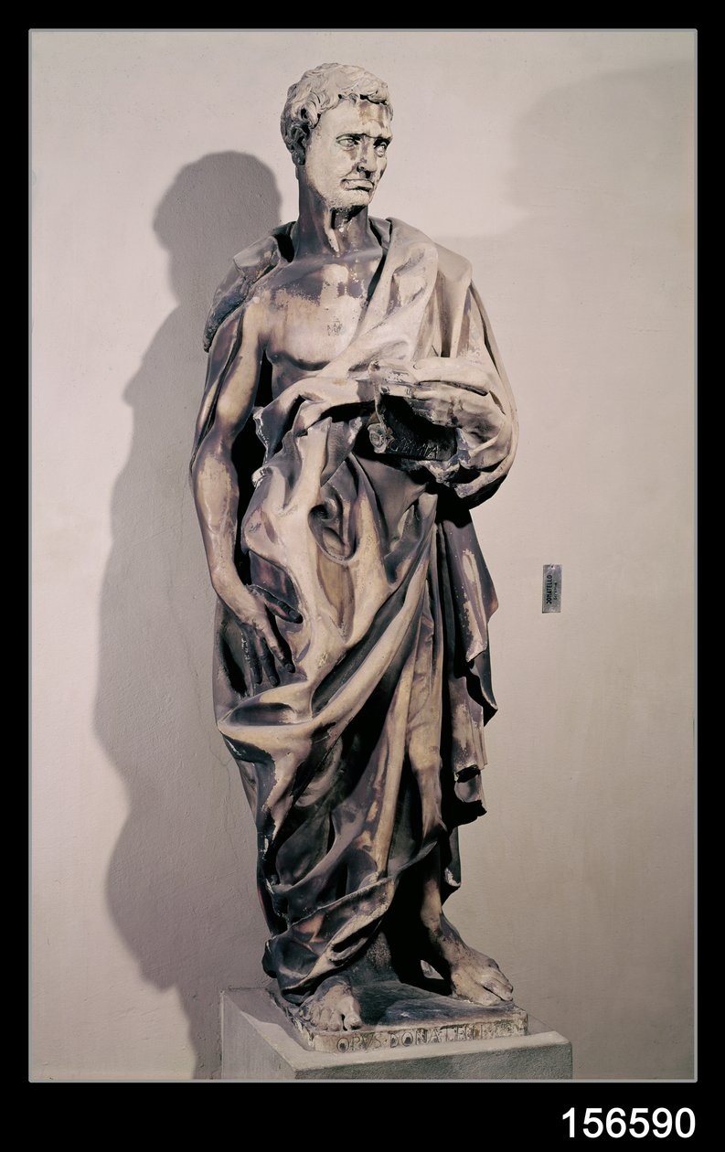 O profeta Jeremias, 1423-27 de Donatello