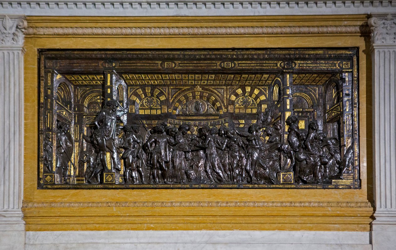 Relevo Baixo (bronze) de Donatello