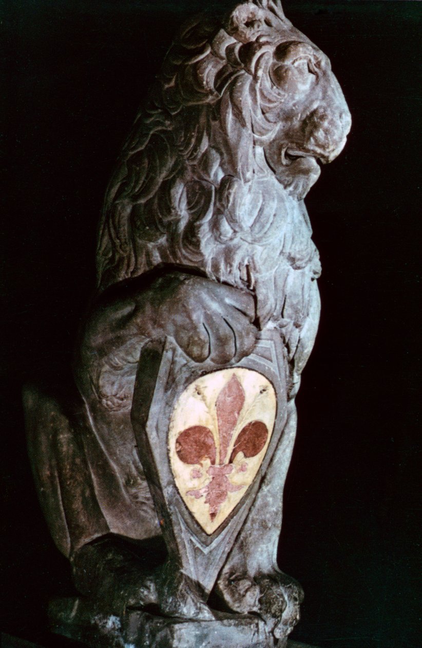 Leão heráldico, 1420 de Donatello
