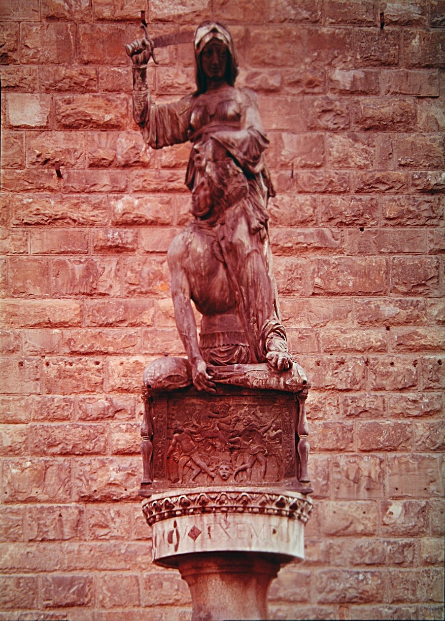 Judith e Holofernes, 1460 (bronze) de Donatello