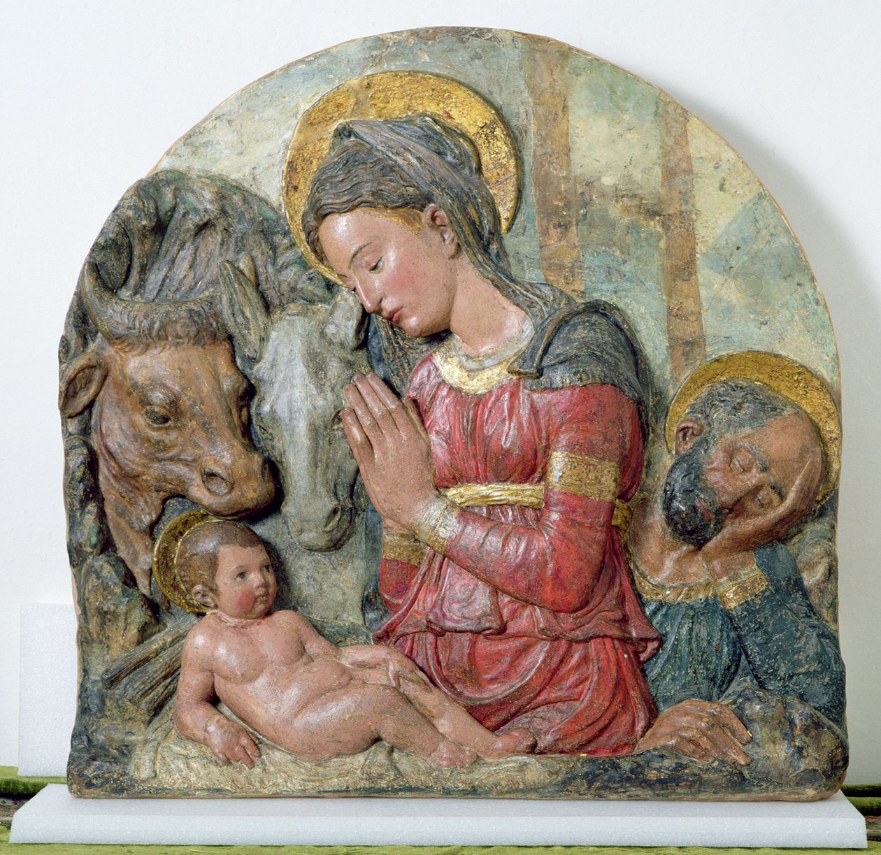 A Natividade, c.1460 de Donatello