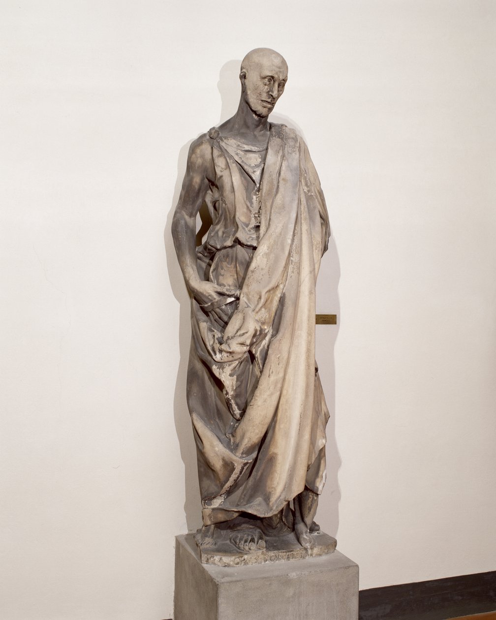 O Profeta Habacuque (Lo Zuccone), c.1423-36 (mármore) de Donatello