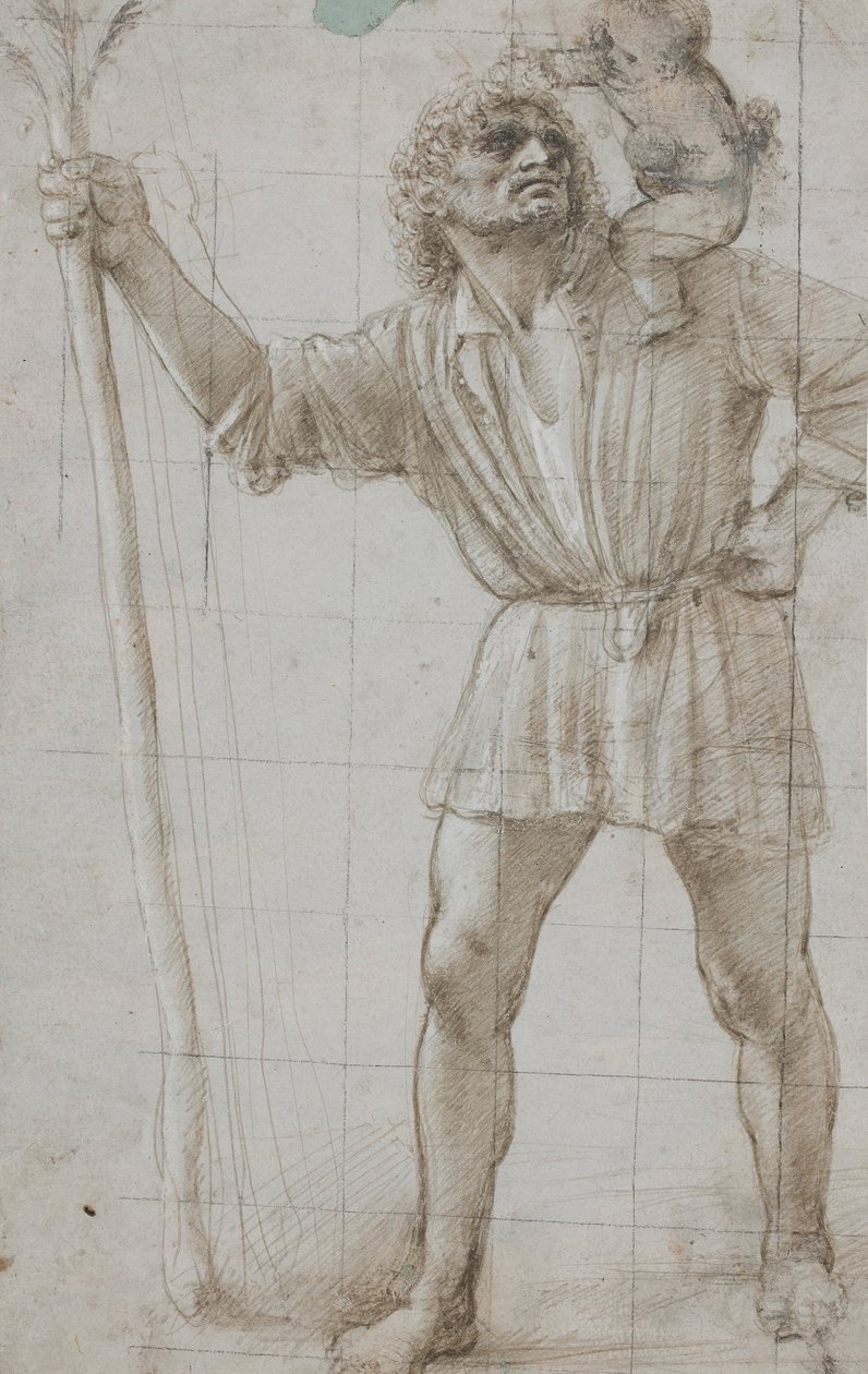 São Cristóvão com o Menino Jesus de Donato Bramante