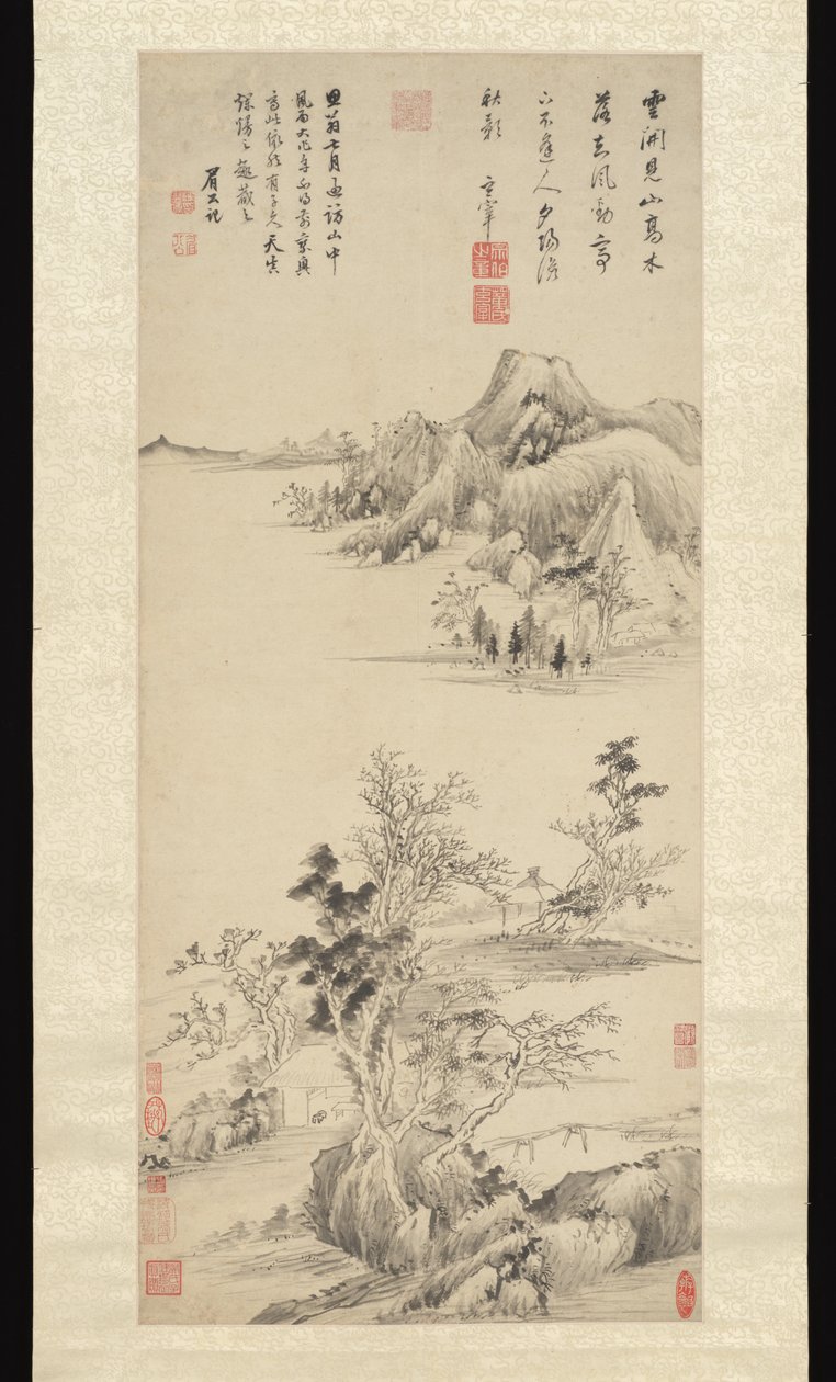 Montanhas de Outono de Dong Qichang