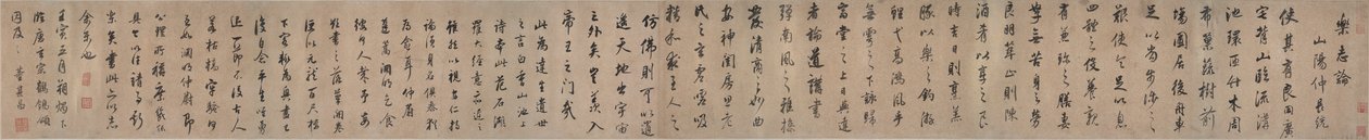 Ensaio sobre Desfrutar de um de Dong Qichang