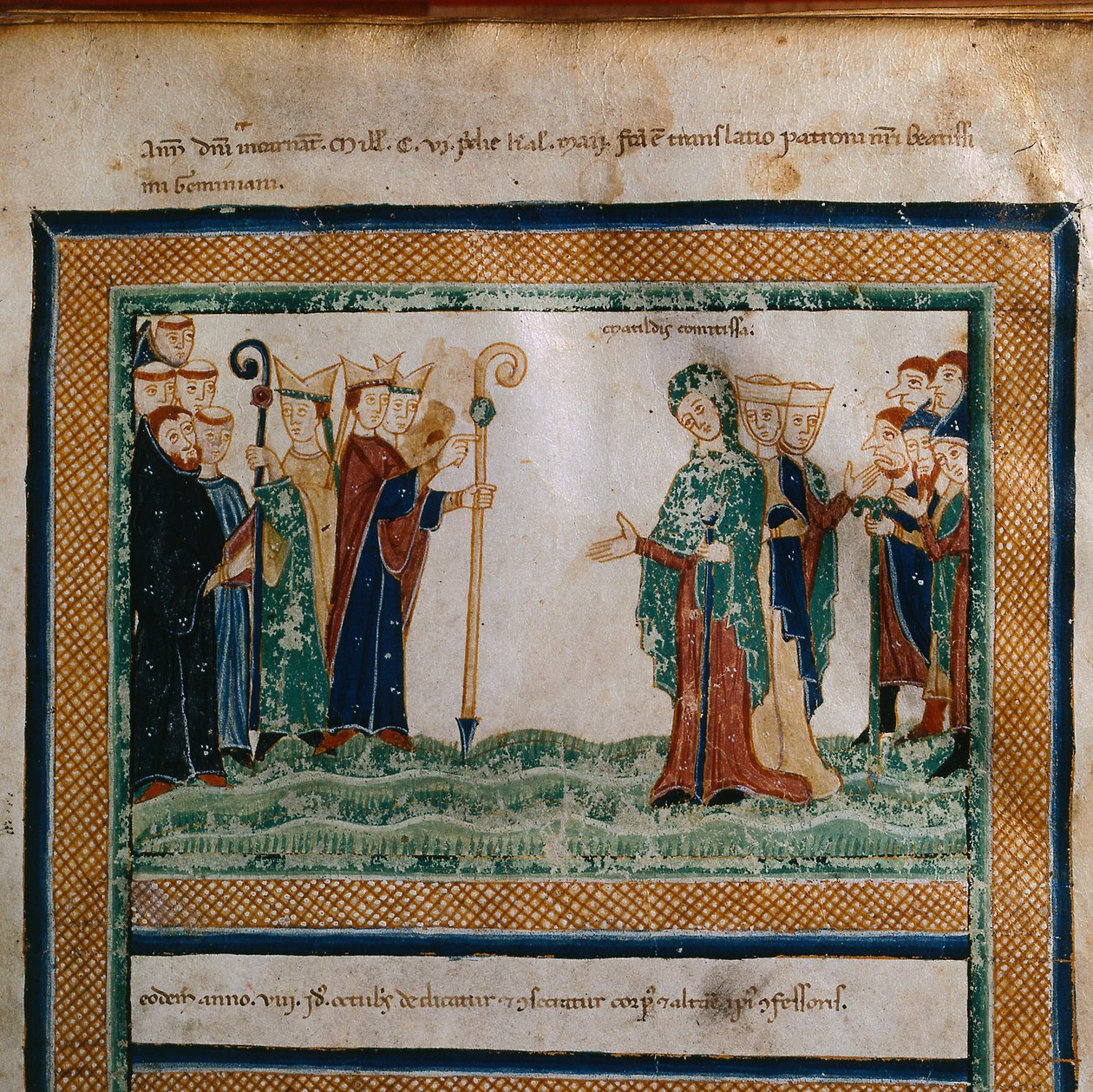 Matilda da Toscana De: Vita Mathildis por Donizone di Canossa, Entre 1111 e 1115 de Donizone di Canossa