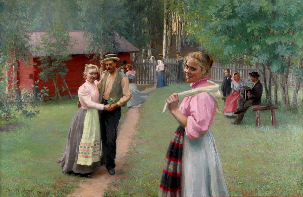 Evening ParaisillanInglês: Noite em Parainenn de Dora Wahlroos