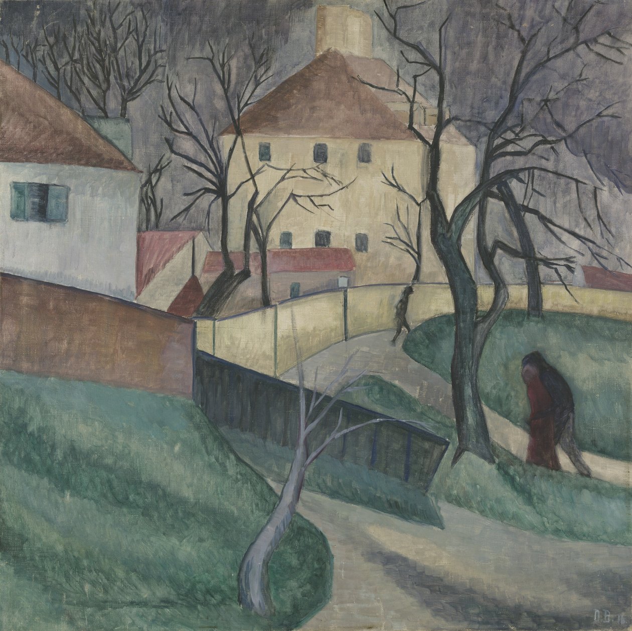 Outono Chilliness, 1916 de Dora Bromberger