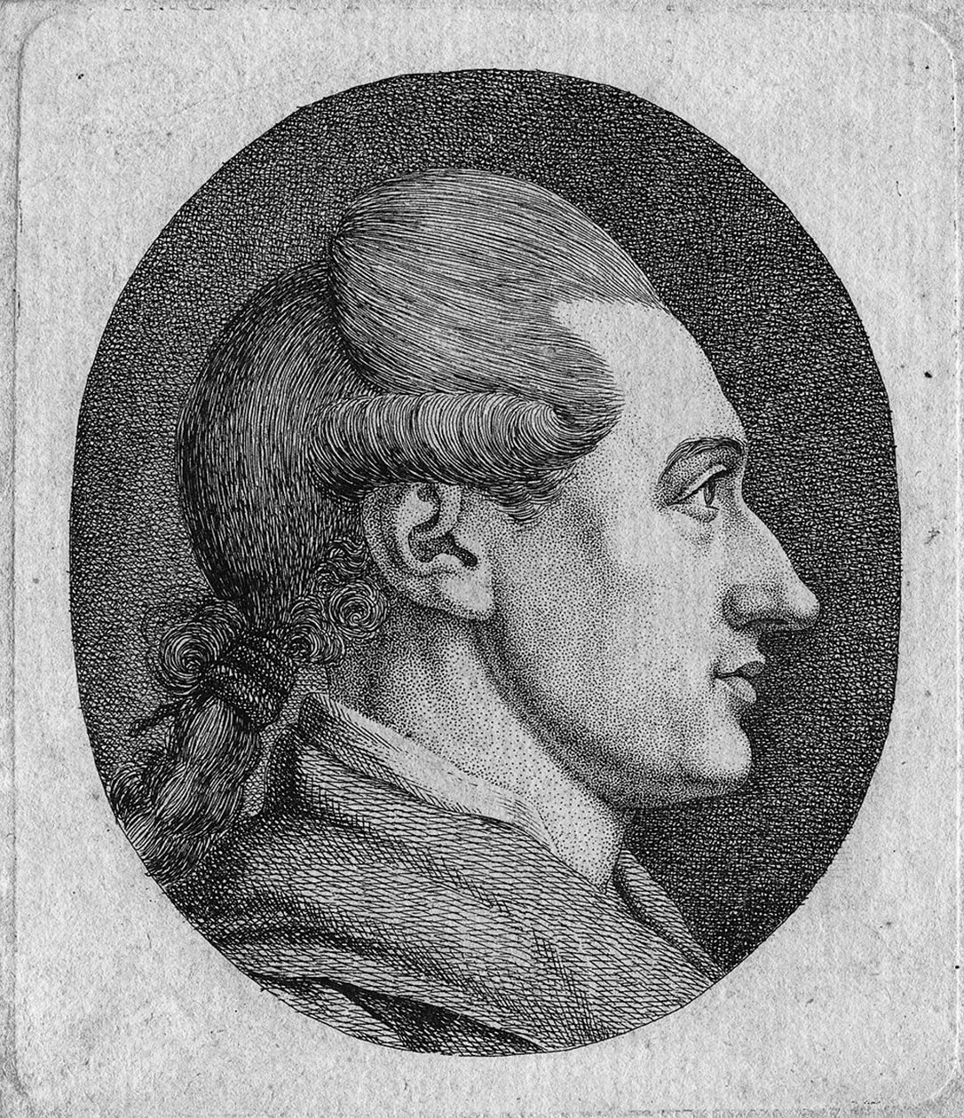 Retrato do autor Johann Wolfgang von Goethe 1749-1832 de Dora Stock