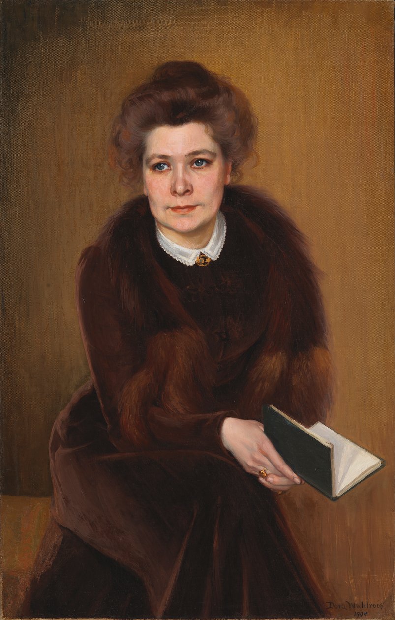 Irma (Retrato da irmã do artista) de Dora Wahlroos