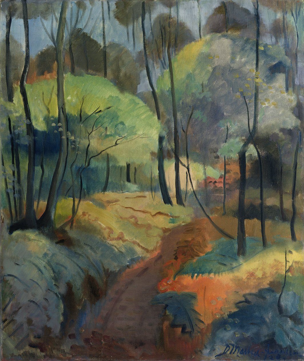 Caminho da floresta, 1920 de Dorothea Maetzel Johannsen