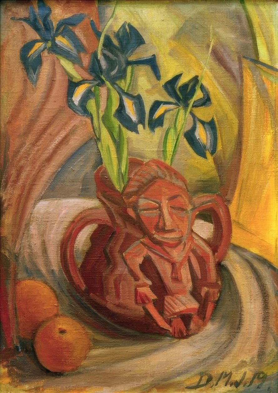 Íris e vaso de culto de Dorothea Mätzel Johannsen