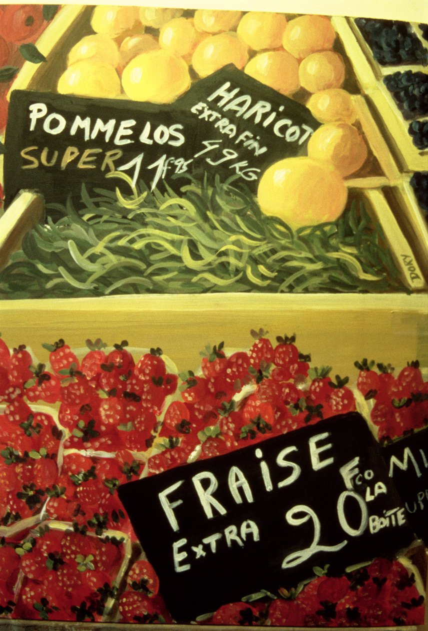 Fraise (acrílico no painel) de Dory Coffee