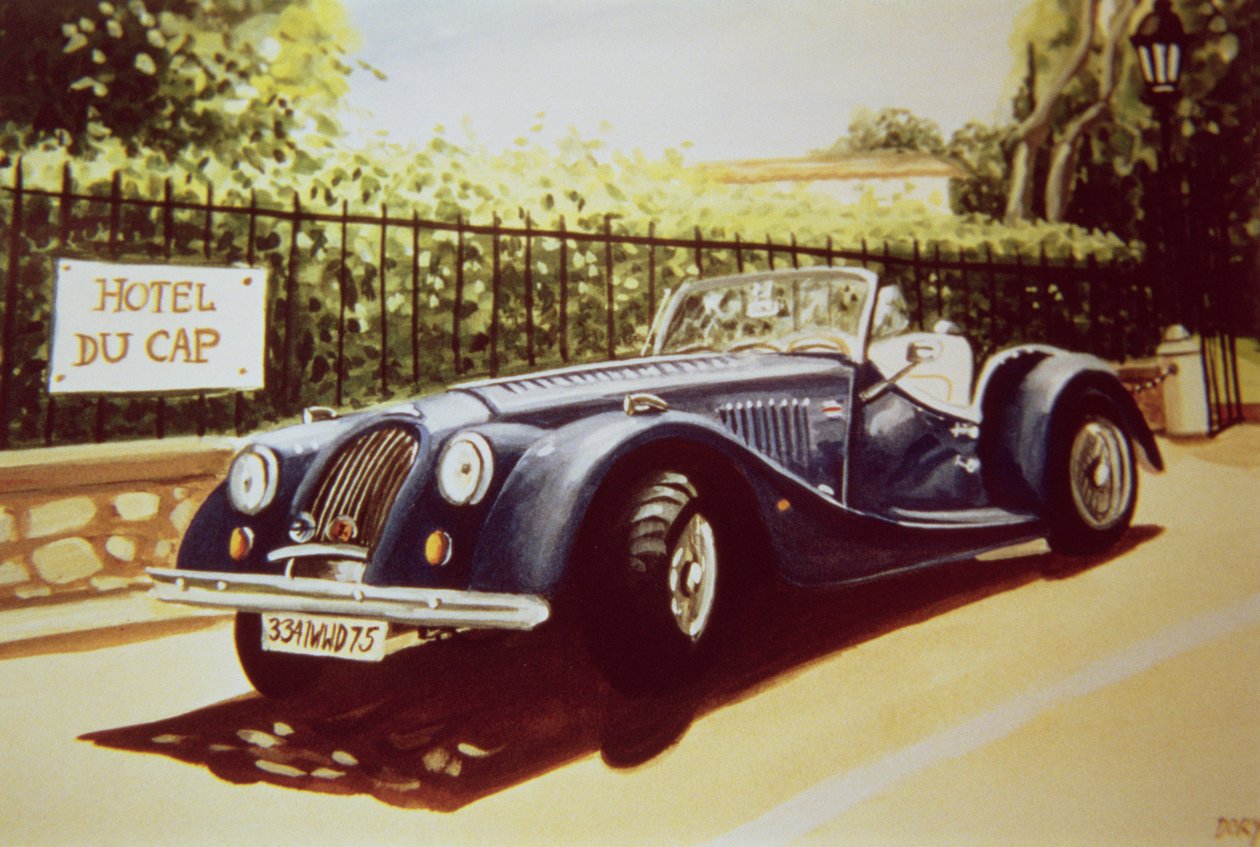 Morgan, no Hotel du Cap (acrílico no painel) de Dory Coffee