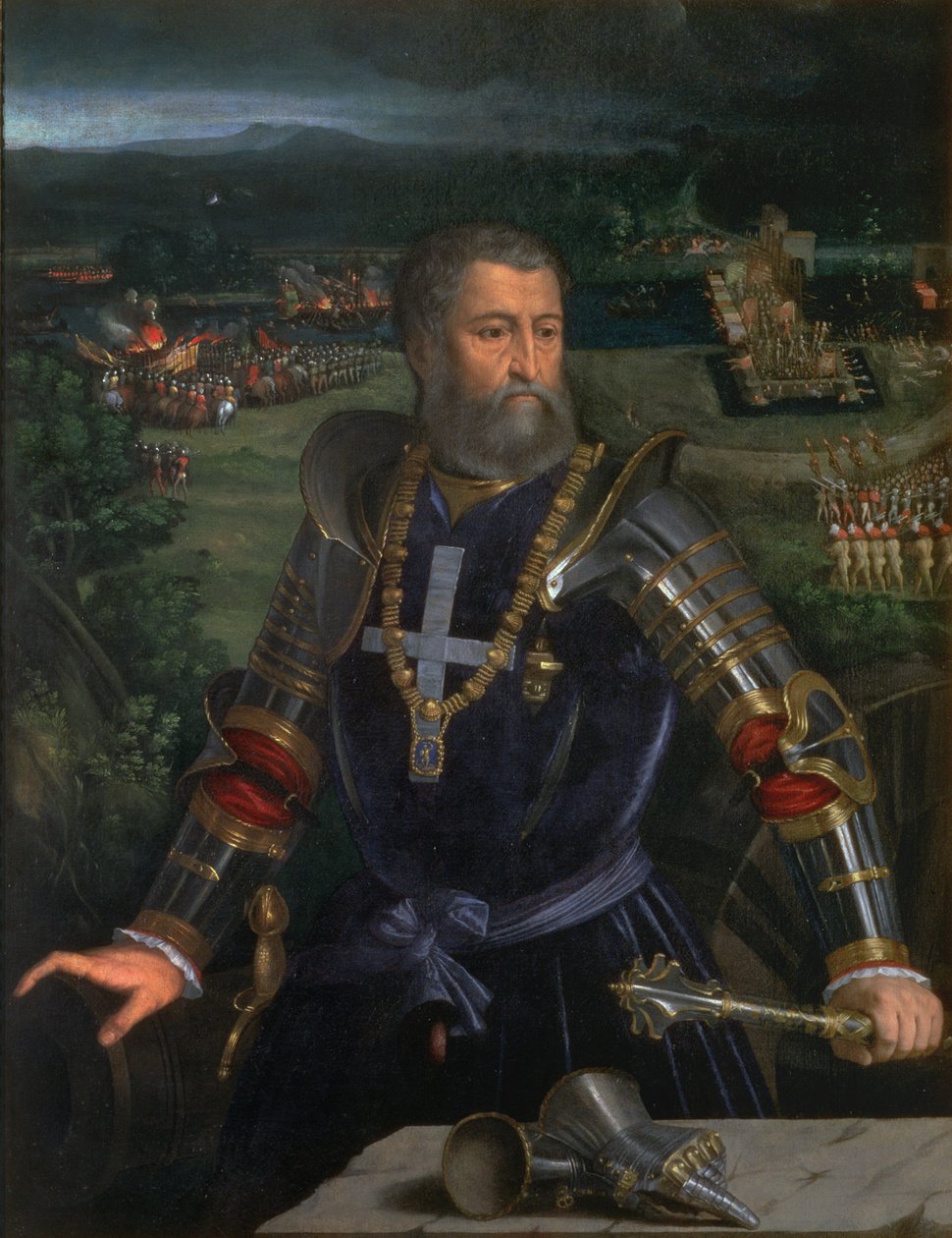 Retrato de Afonso I d&39;Este (1486-1534) de Dosso Dossi