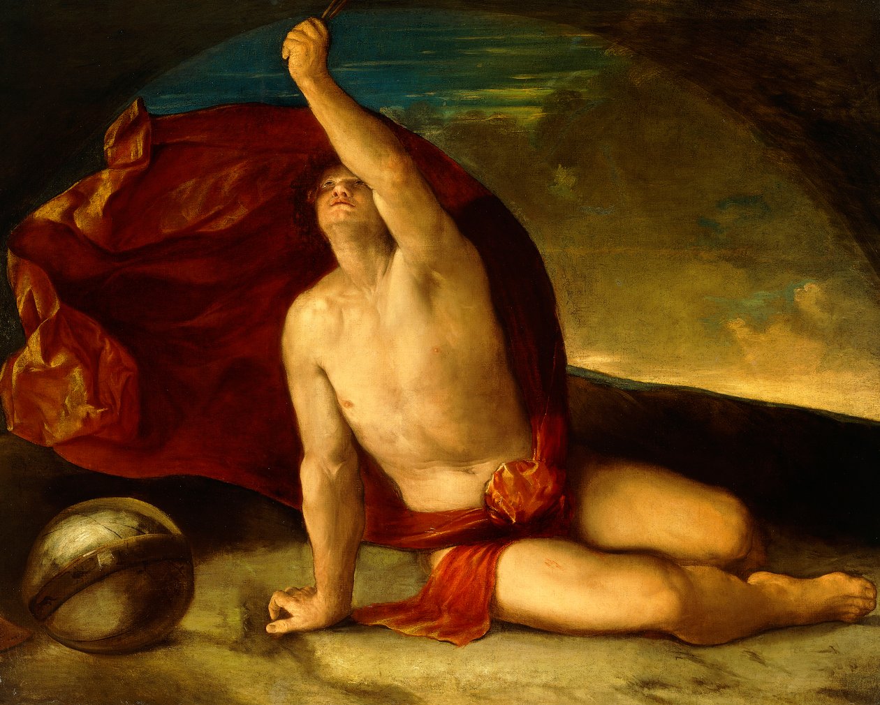 Uma Personificação da Astronomia, c.1520-29 de Dosso Dossi
