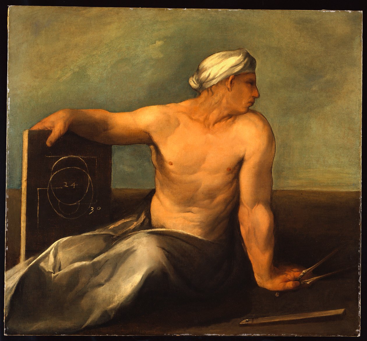 Uma personificação da geometria de Dosso Dossi