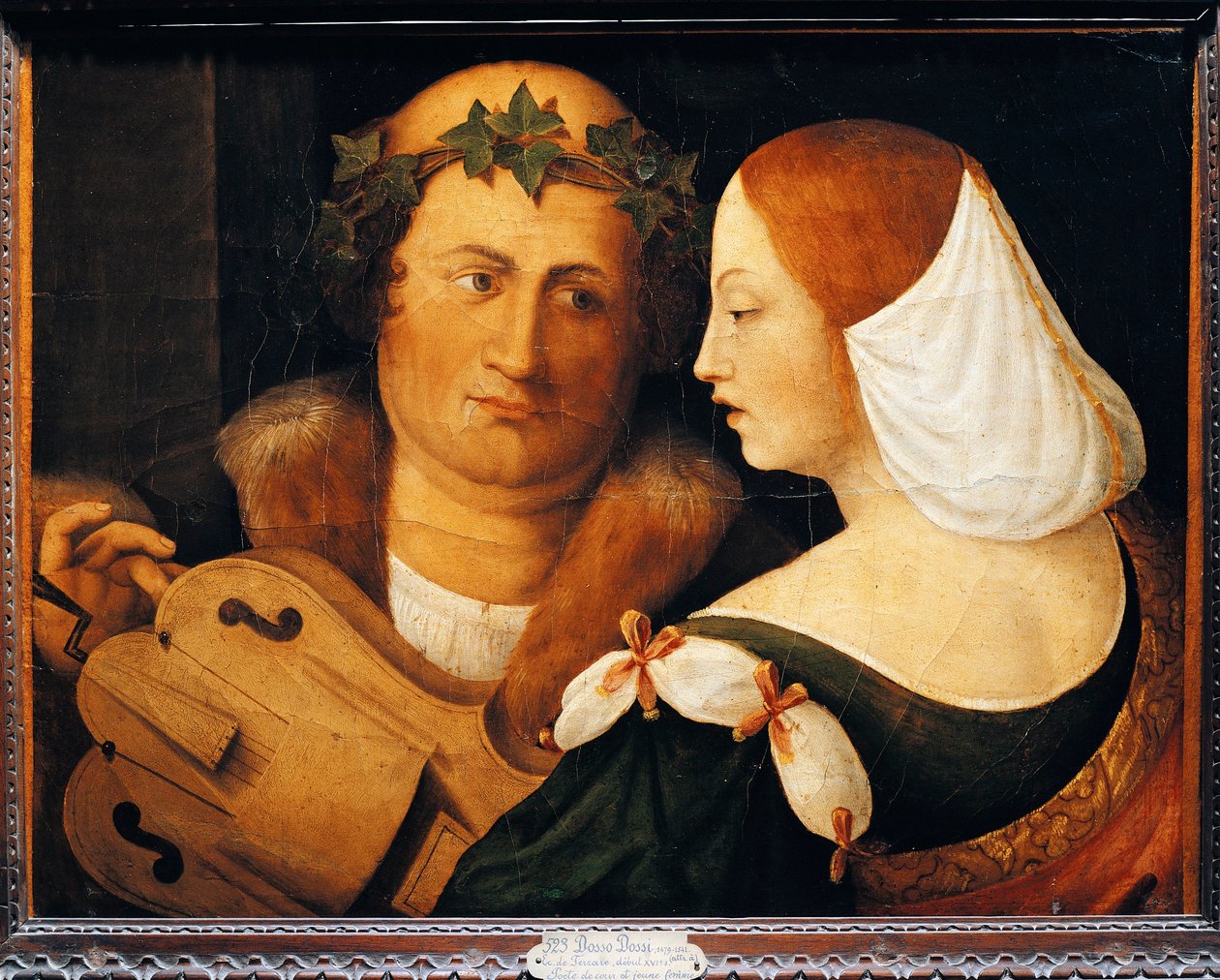 França, Fontaine Chaalis Poeta e Esposa do Tribunal de Dosso Dossi