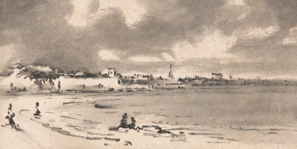 Composição: Efeito de paisagem marítima italiana de Dr. Thomas Monro