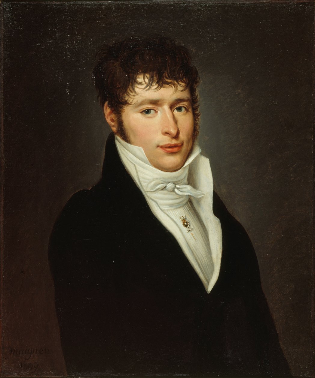 Retrato do cantor Jean Elleviou 1769-1842, 1809. de Désiré Adelaïde Charles Maignen de Sainte