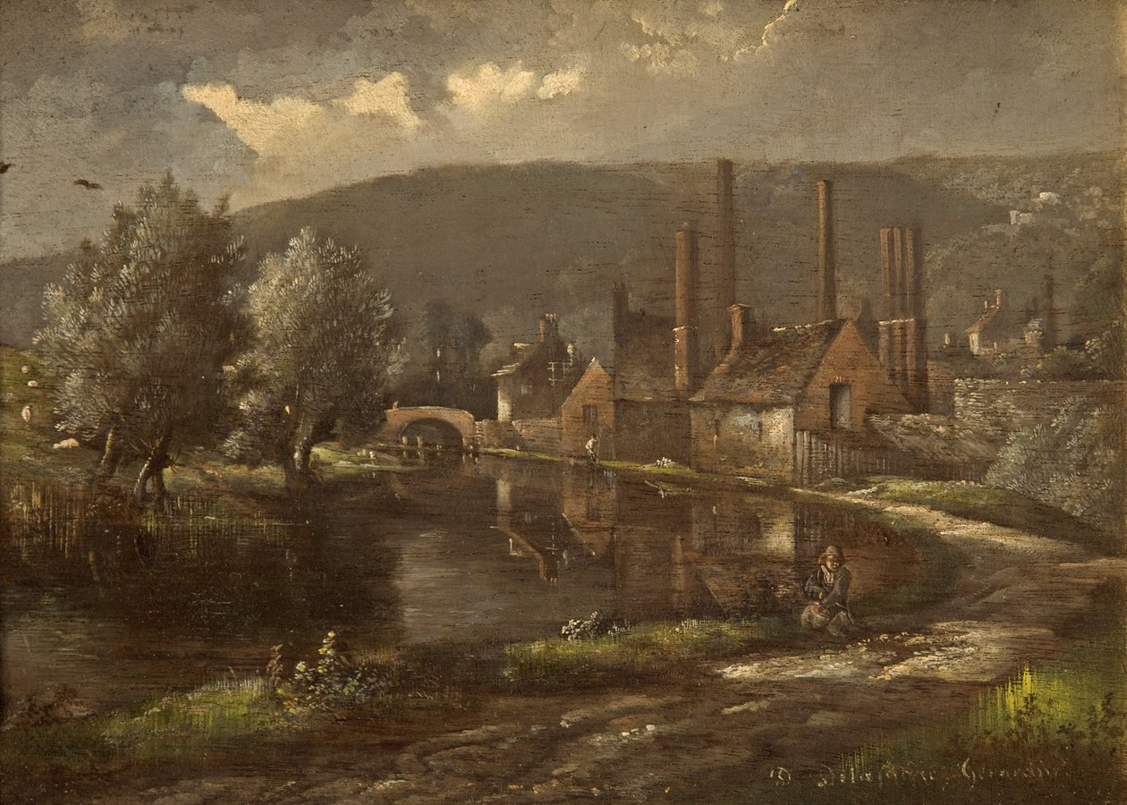 Casa da tintura da perdiz, Bowbridge, Stroud, Gloucestershire de Désiré Delaplace Gérardin