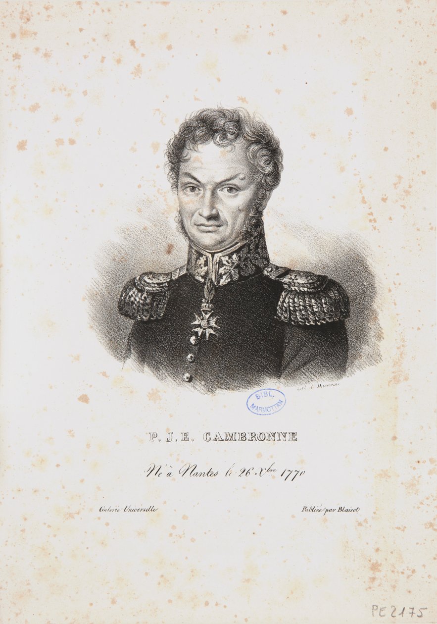 PJE Cambronne, c.1820 de Ducarme