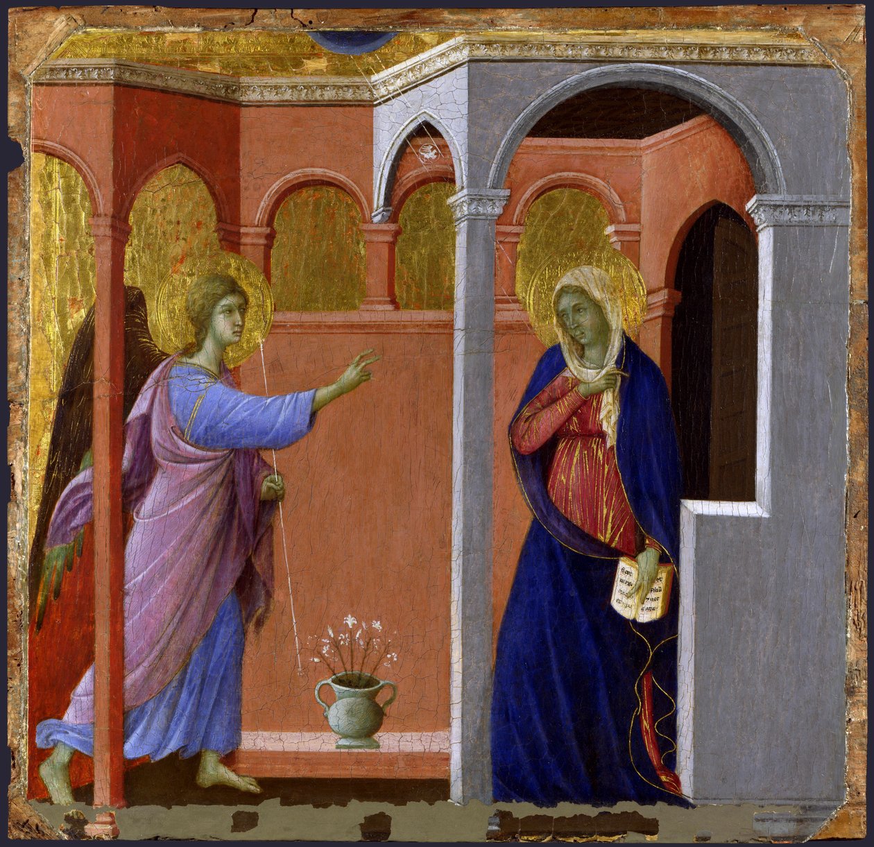 Anunciação de Duccio di Buoninsegna