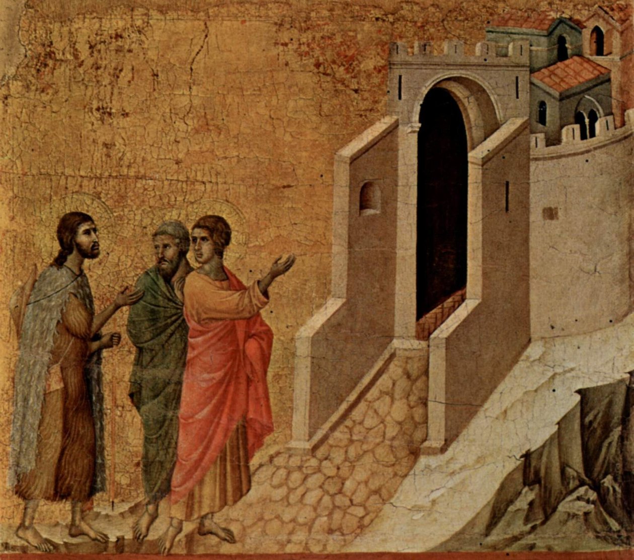 Duccio di Buoninsegna Emaus de Duccio di Buoninsegna