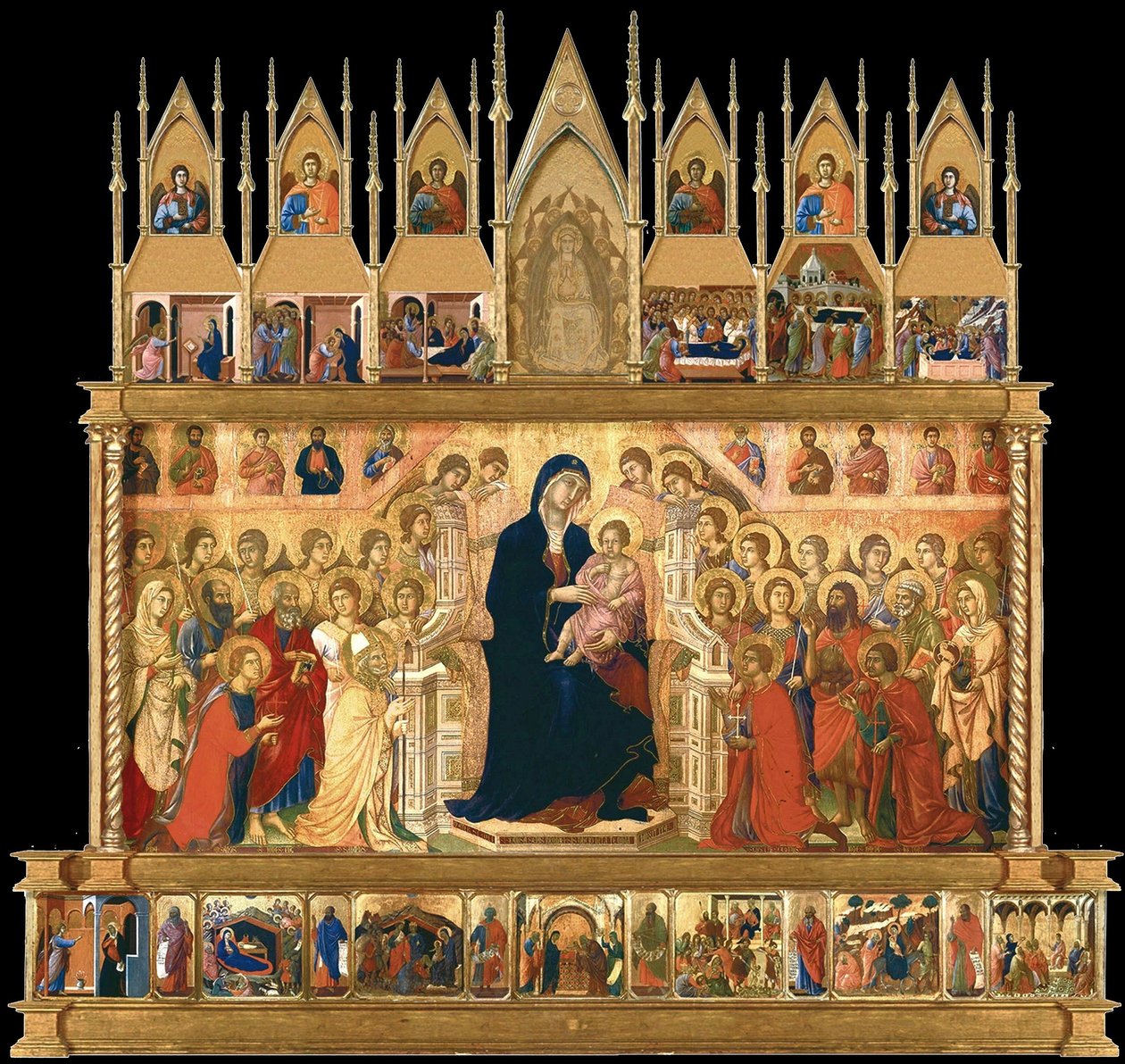 Maestá de Duccio di Buoninsegna