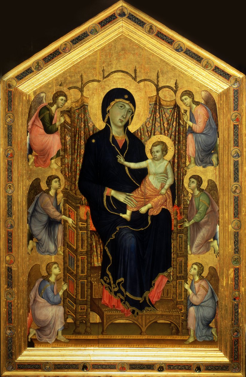 A Madona Rucellai, ca 1285-1286 de Duccio di Buoninsegna