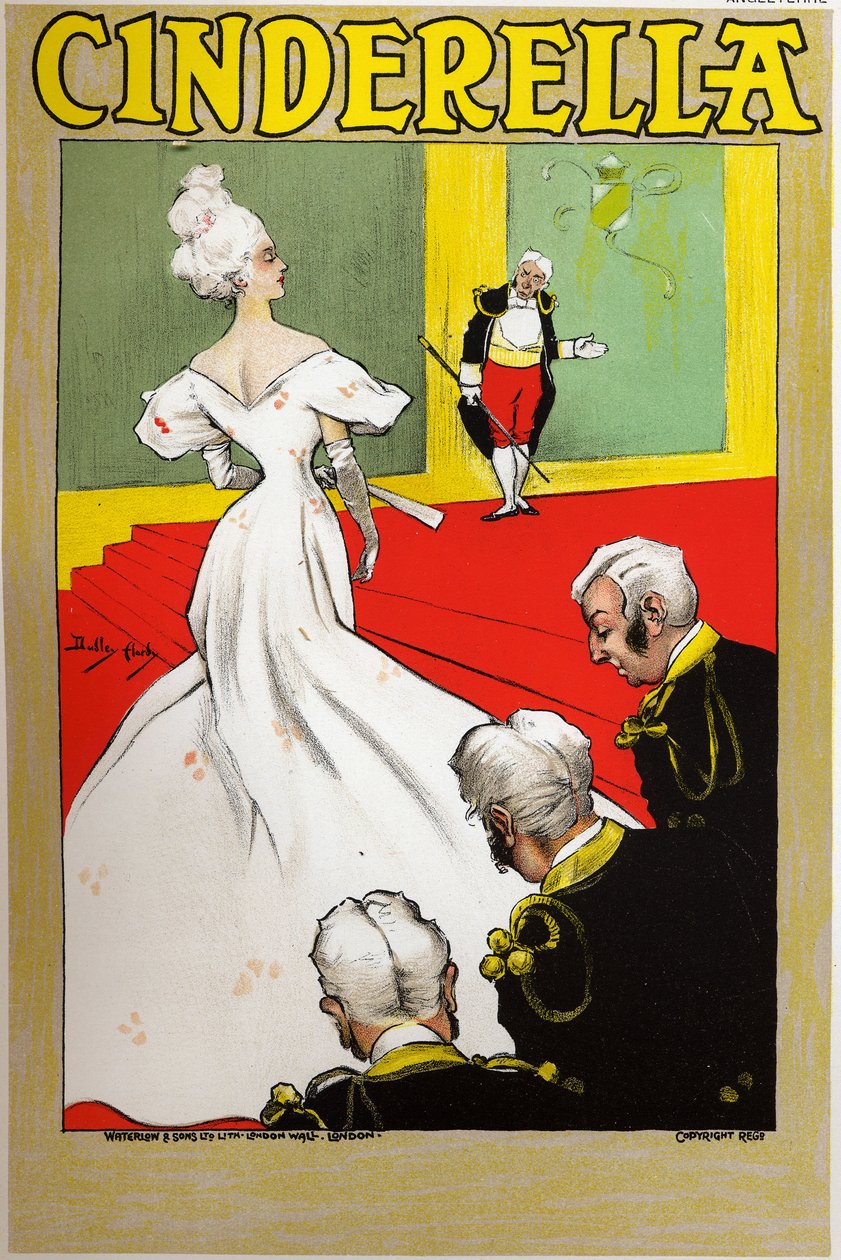 Cinderela de Dudley Hardy