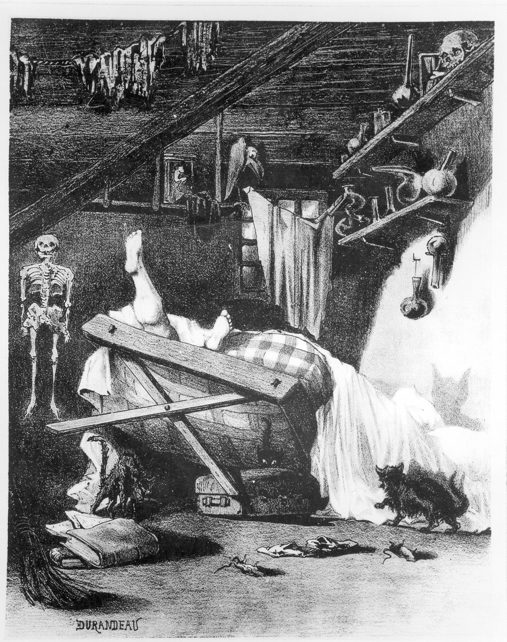 As noites do Sr. Baudelaire (1821-67) de Durandeau