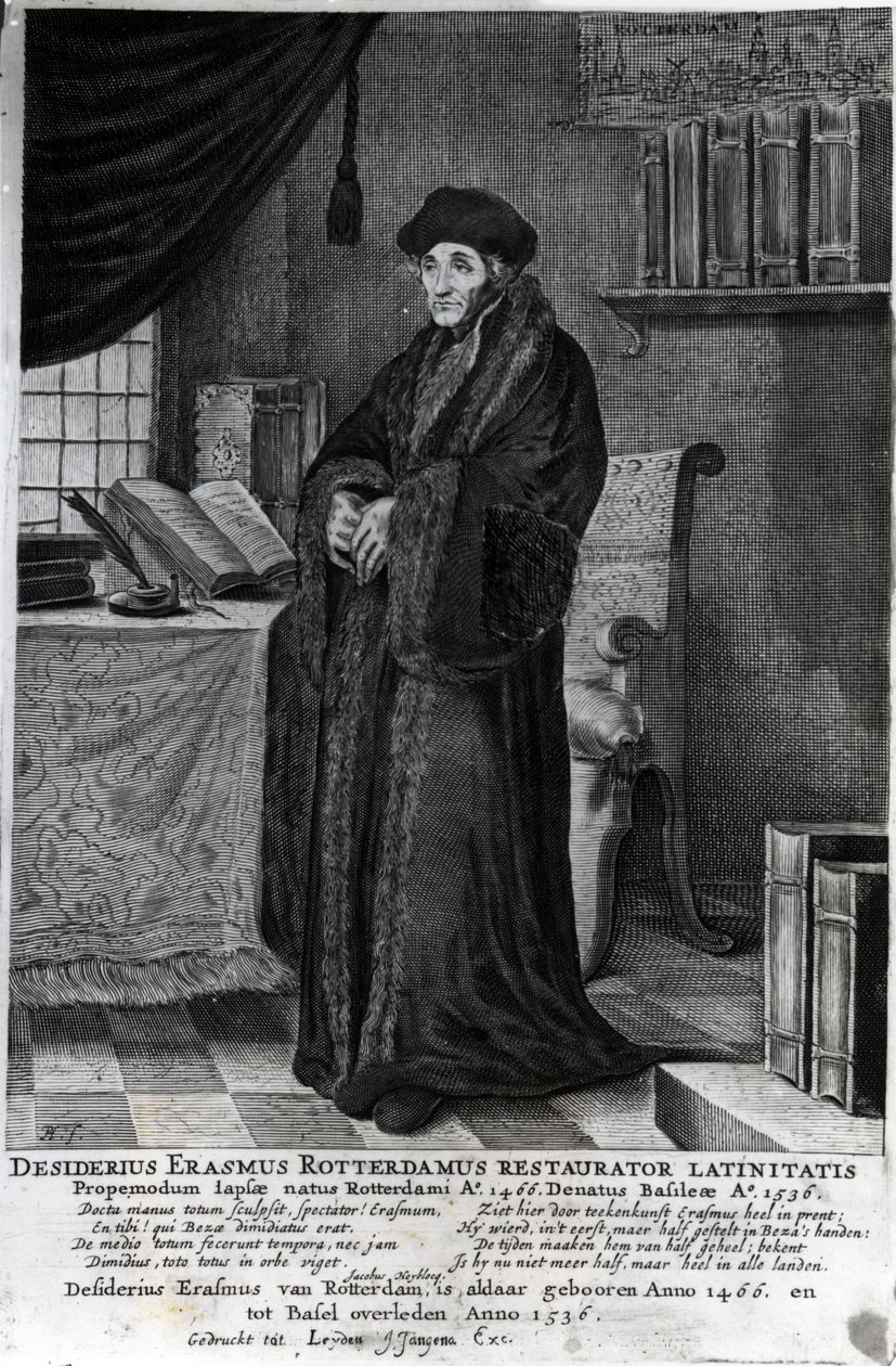Desiderius Erasmus, &39;restaurador da língua latina&39; de Dutch School