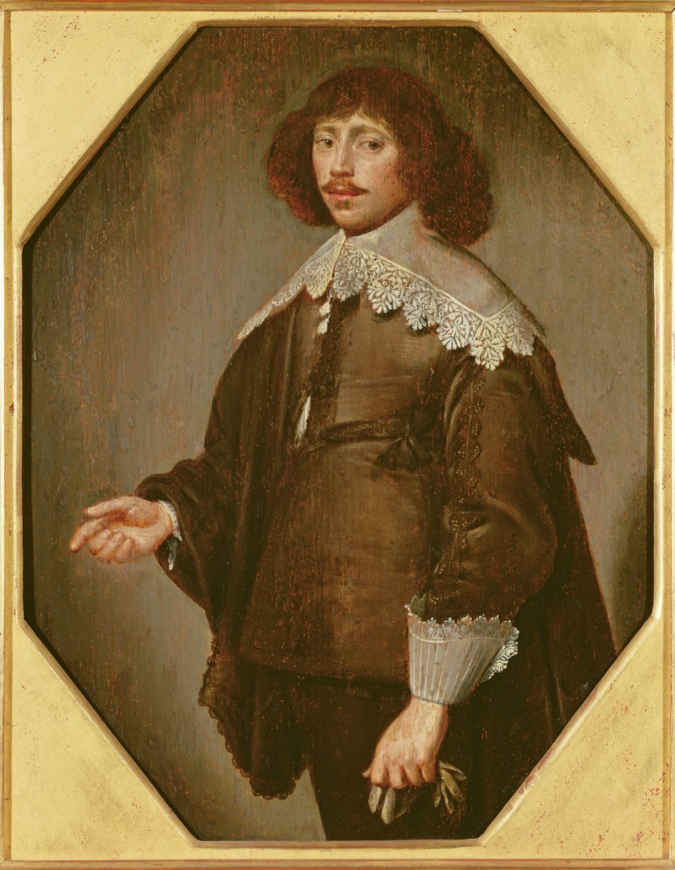 Retrato de um homem, c.1640 de Dutch School