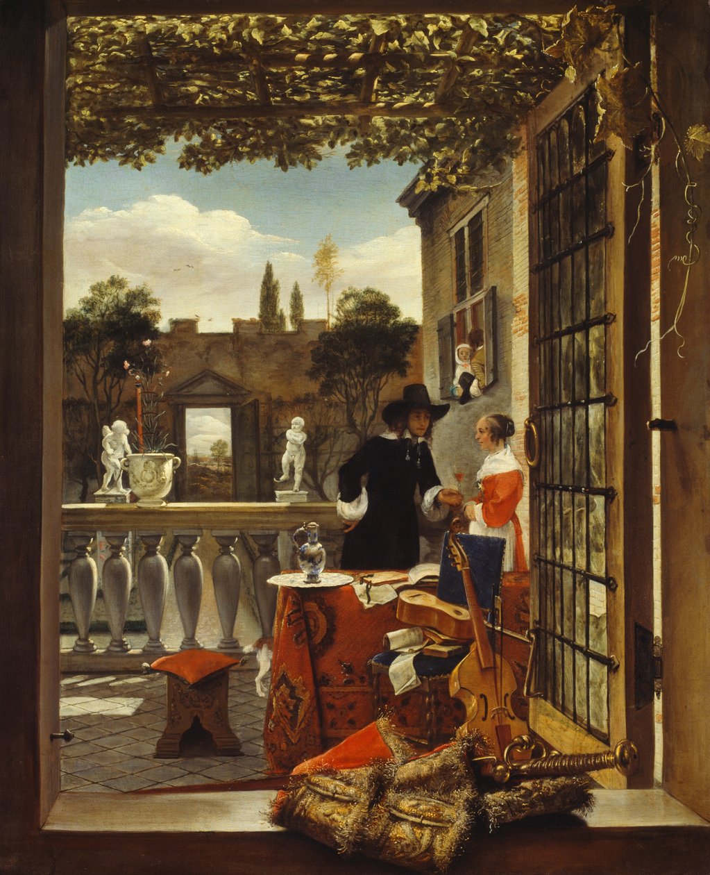 O terraço de Dutch