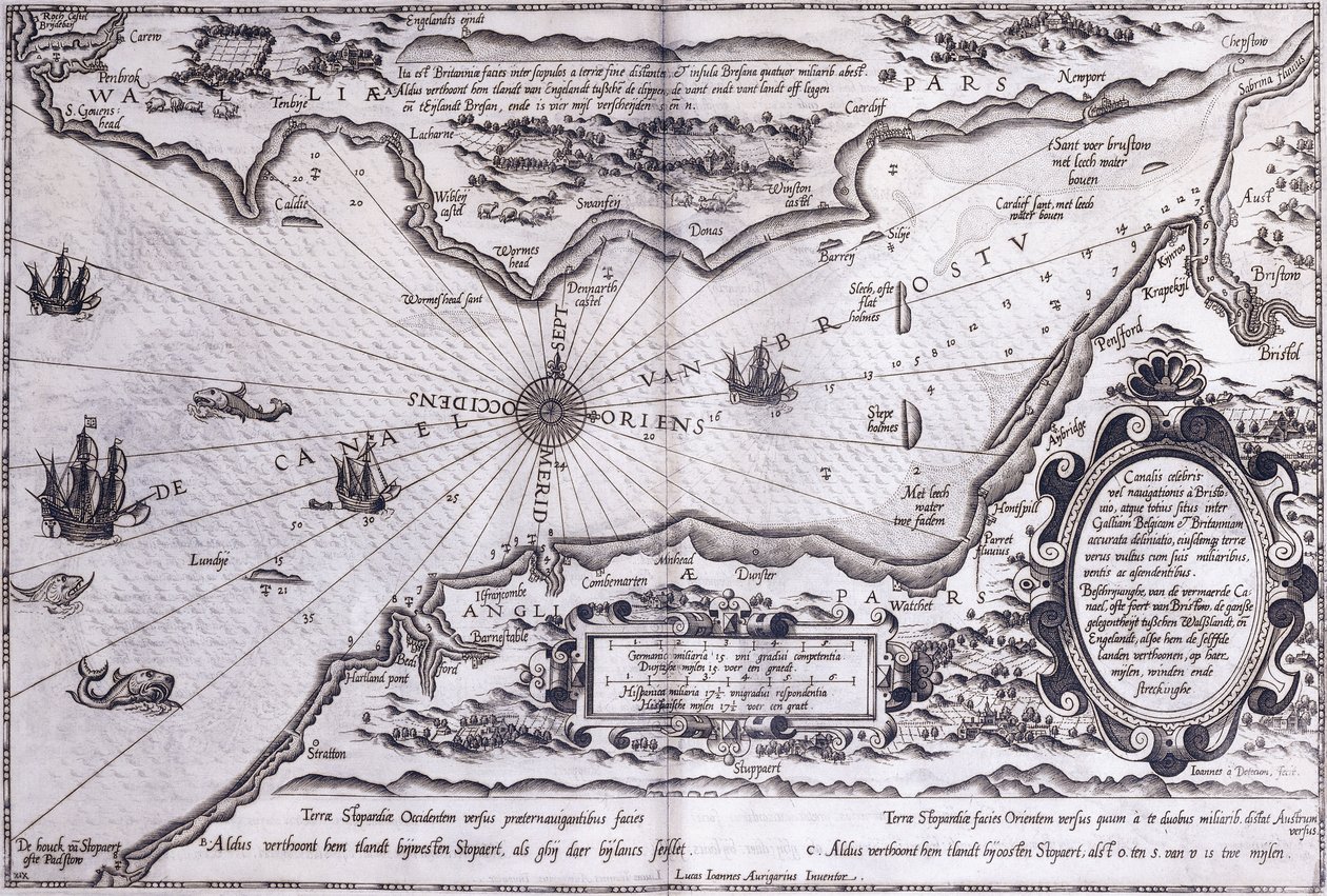 Canal de Bristol, 1591 de Dutch School