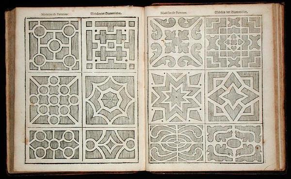 Desenhos para parterres, de 