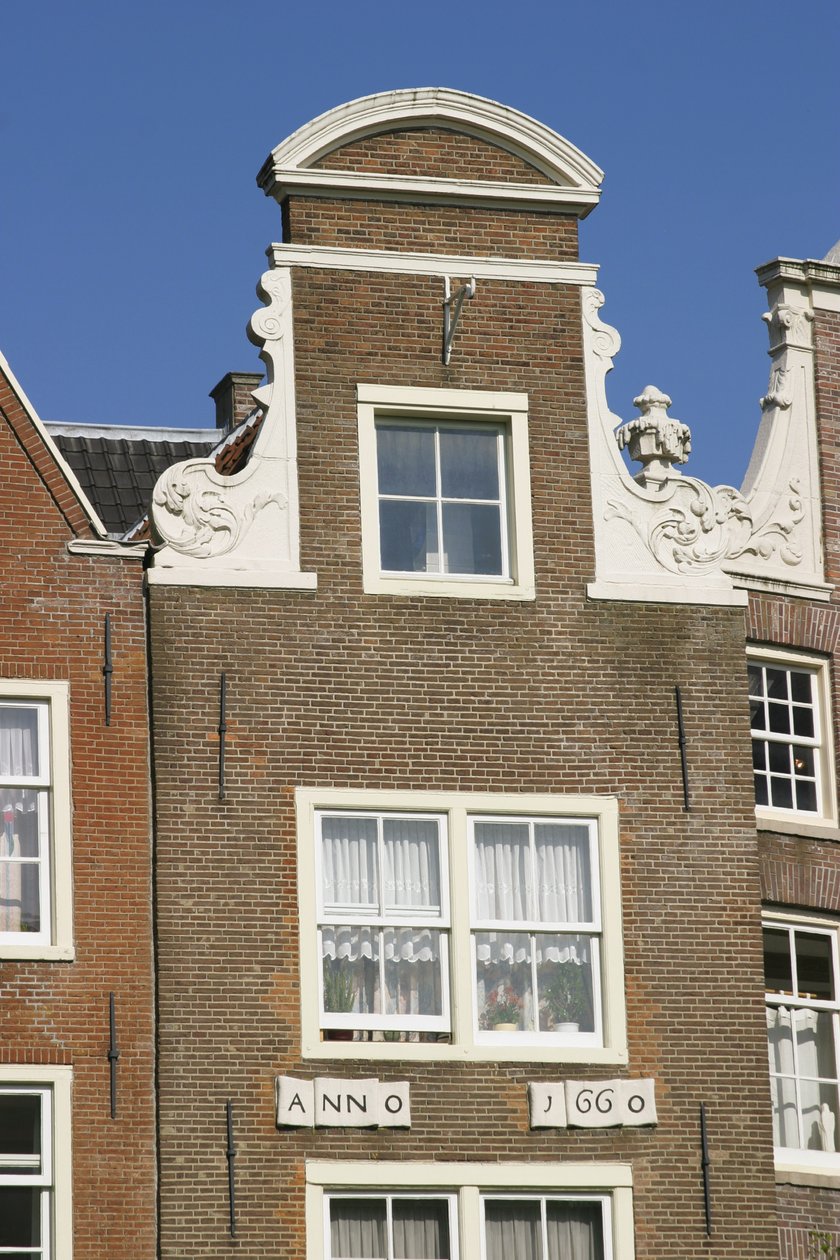 Casa de empena holandesa de Dutch School