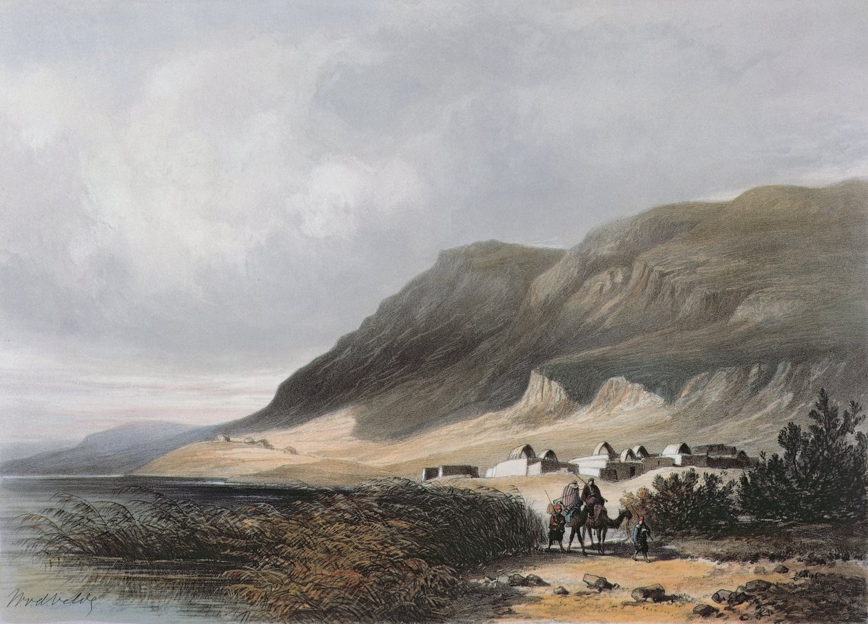 El-Mejdel (Magdala) gravada por Jean Jacottet (1806-c.1843); de Dutch School