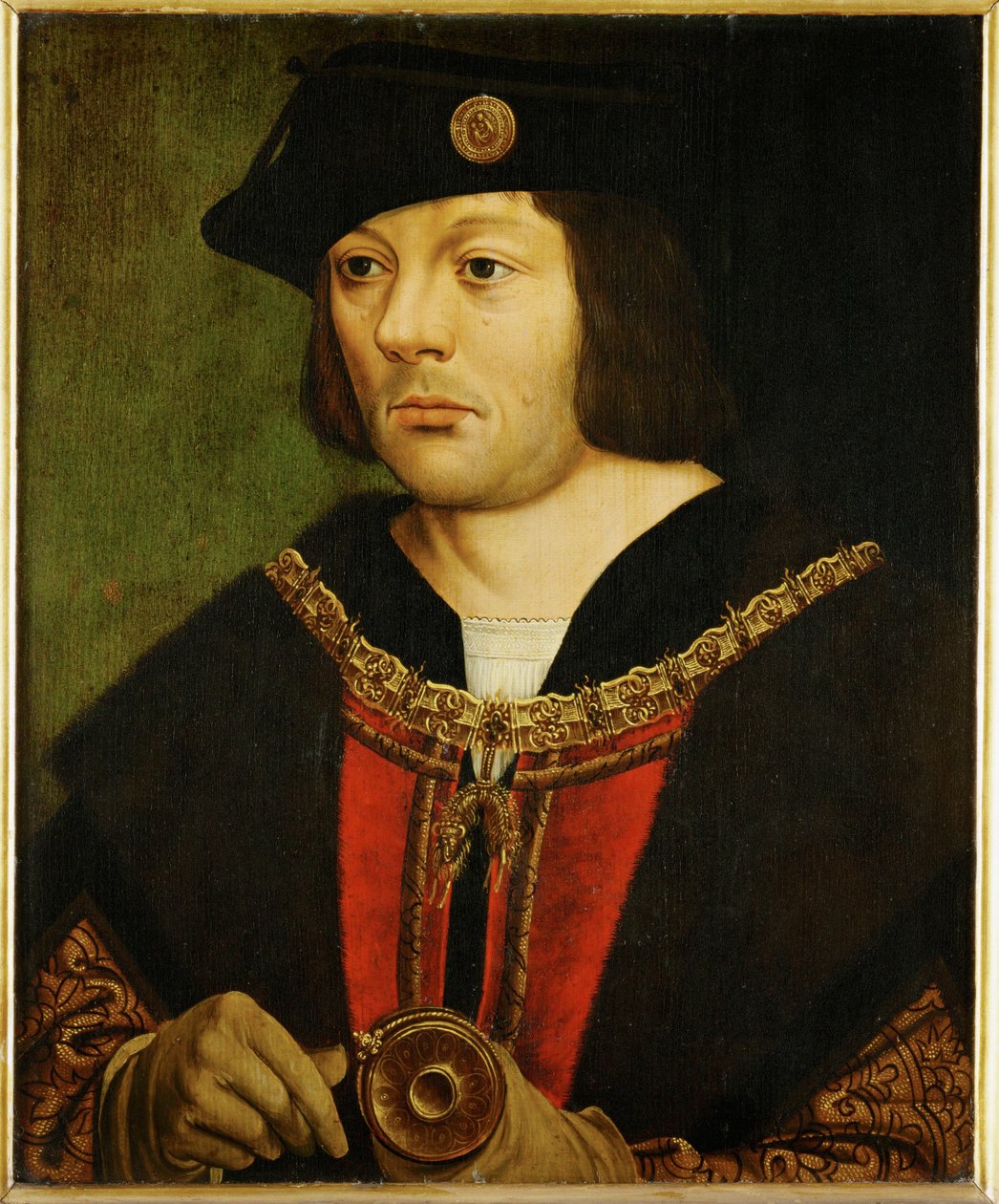 Guillaume III de Croy, Senhor de Chievres, conselheiro influente de Filipe le Beau, filho do Imperador Maximiliano, professor ... de Dutch School
